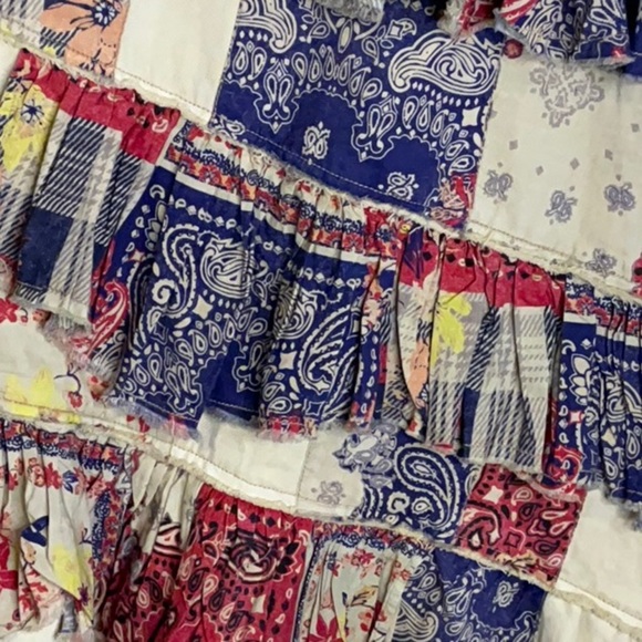 🆕 Free People Harvest Moon Maxi in Americana Combo - Picture 9 of 16